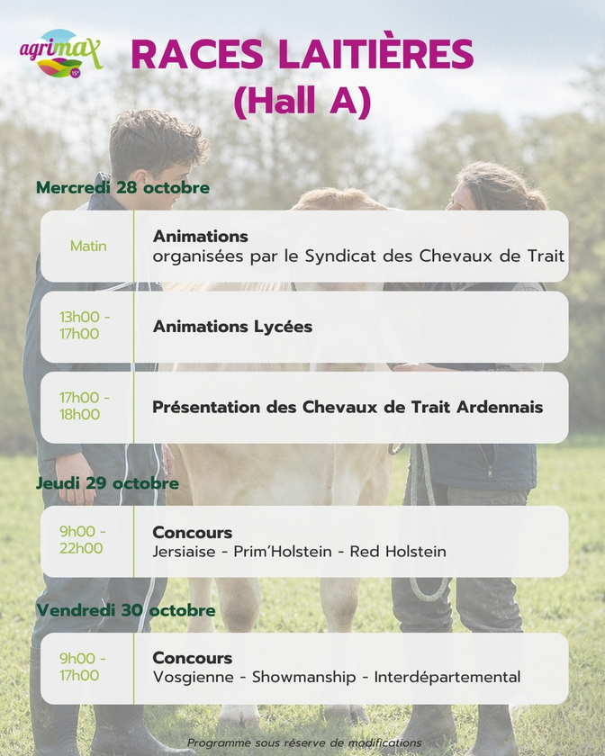 Programme laitières