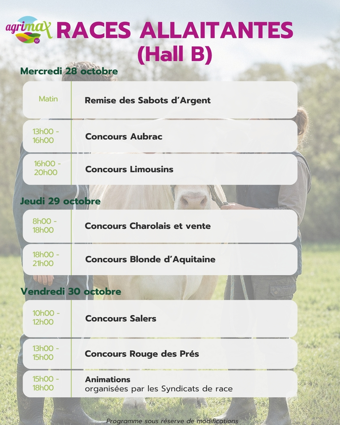 Programme allaitantes